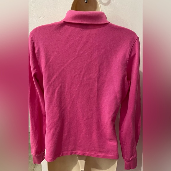 Ralph Lauren Womens Longsleeved Pique Polo 👚 - Picture 4 of 7